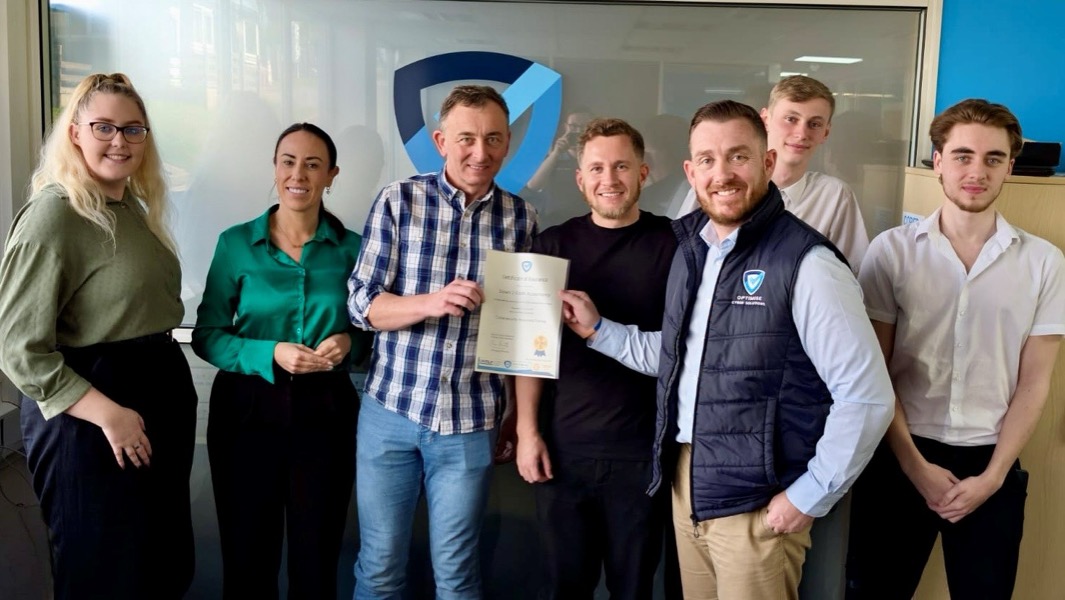 Down 2 Earth complete their cyber awareness training for employees